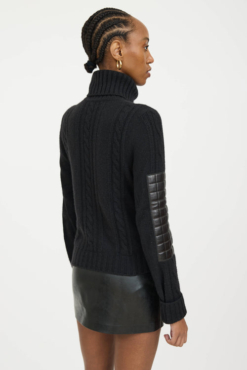 Chanel FW 2001 Cashmere Knit Turtleneck Sweater