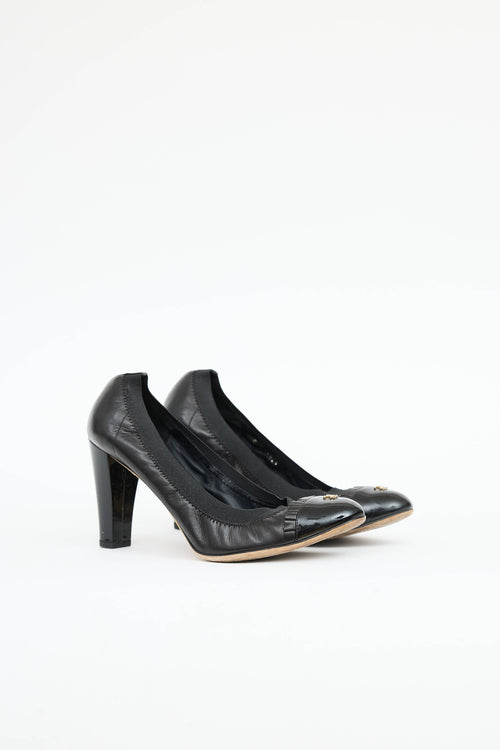 Chanel CC Ruffle Pump