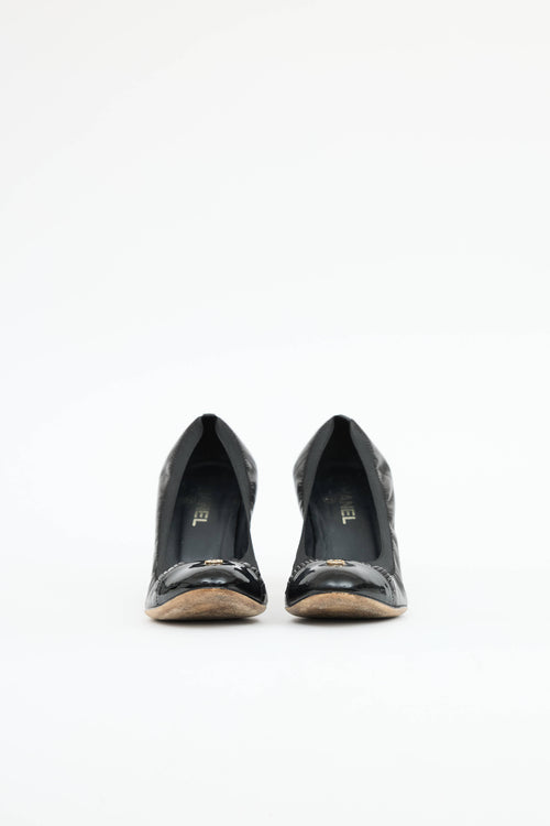 Chanel CC Ruffle Pump