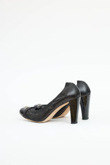 Chanel CC Ruffle Pump