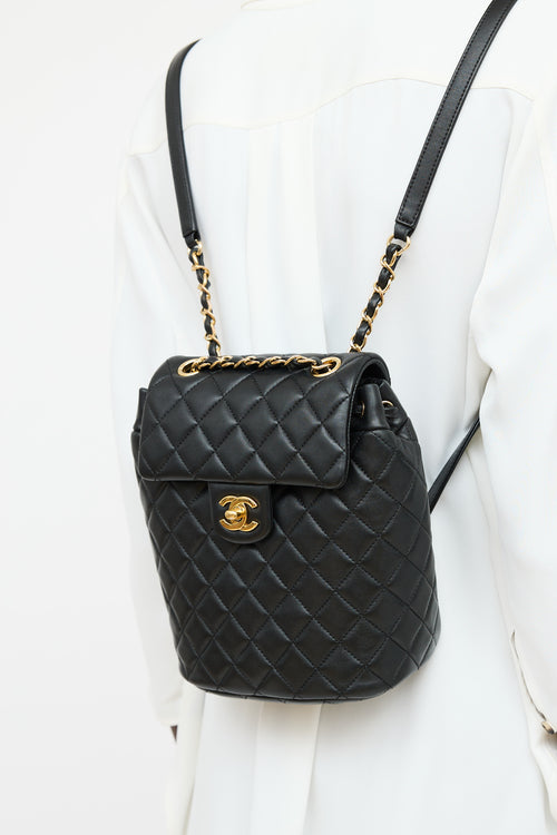 Chanel 2019 Mini Leather Urban Spirit  Backpack