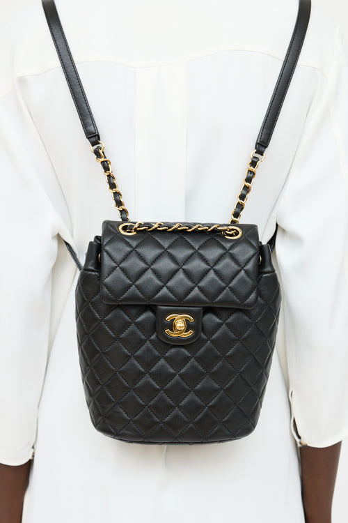 Chanel 2019 Mini Leather Urban Spirit  Backpack