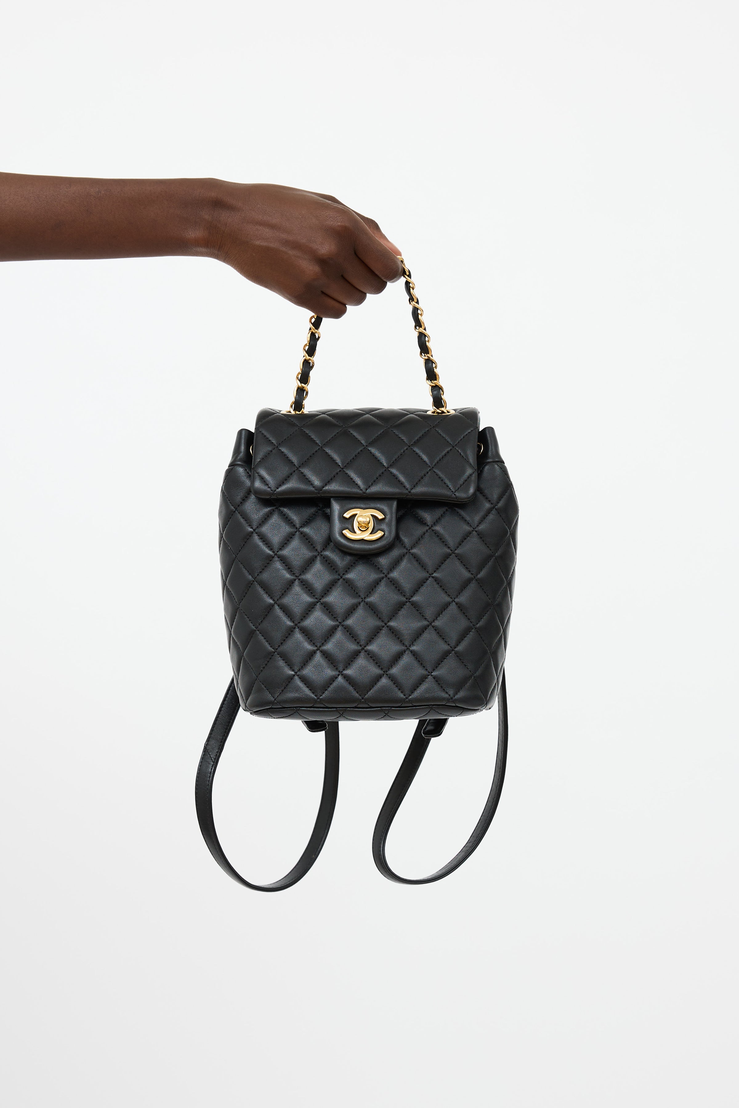 Chanel // 2019 Mini Urban Spirit Leather Backpack – VSP Consignment Chanel // 2019 Mini Urban Spirit Leather Backpack – VSP Consignment