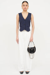 Chanel 2025 Mesh Leather Chain Bag