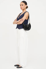 Chanel 2025 Mesh Leather Chain Bag