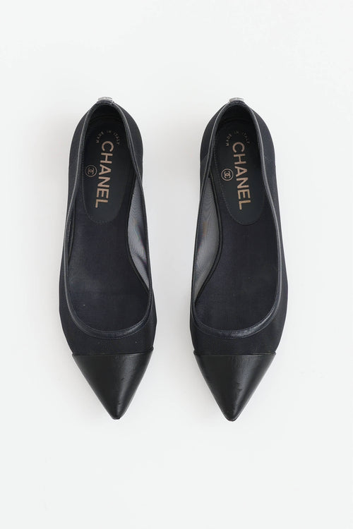 Chanel Mesh Ballet Flat
