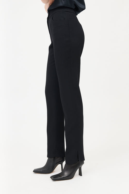 Chanel FW 2002 Wool Slim Leg Trouser