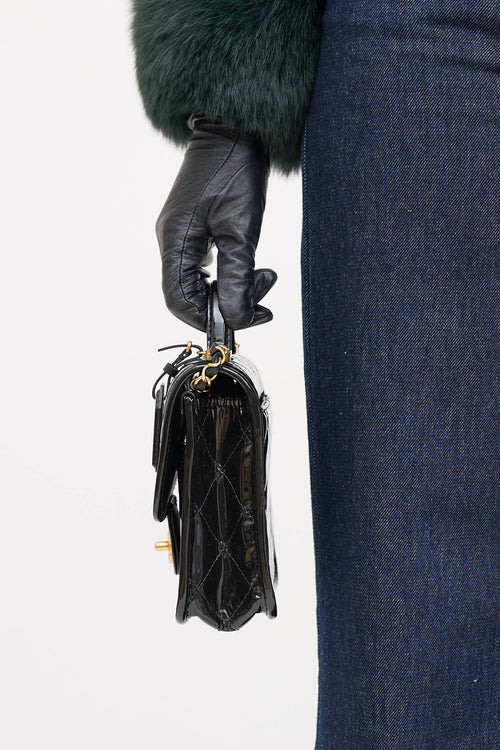 Chanel Patent School Memory Bag