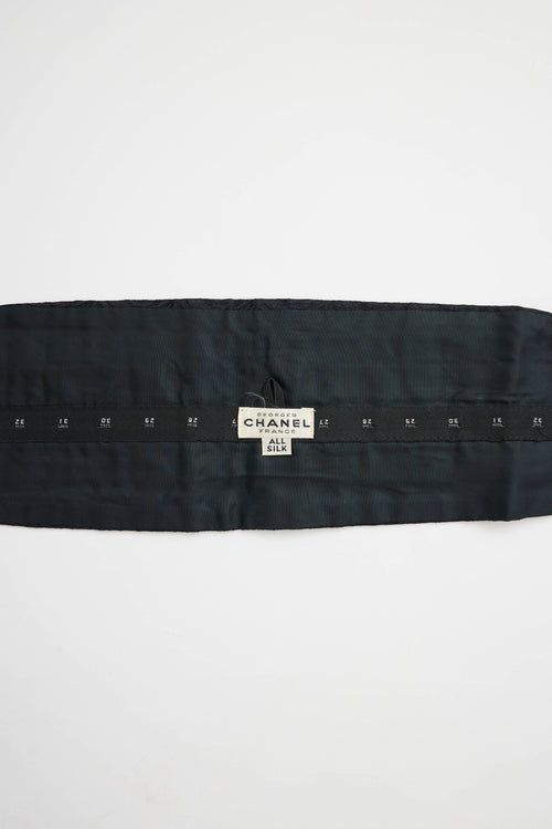 Chanel Georges Silk Cumberbund