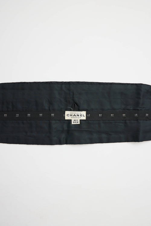 Chanel Georges Silk Cumberbund