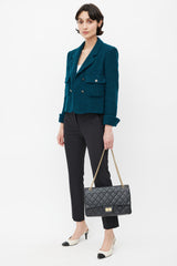Chanel 2009s Black Quilted 2.55 Reissue 226 Flap Bag