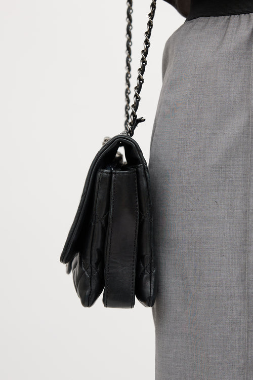 Chanel Three Flap Accordion Bag