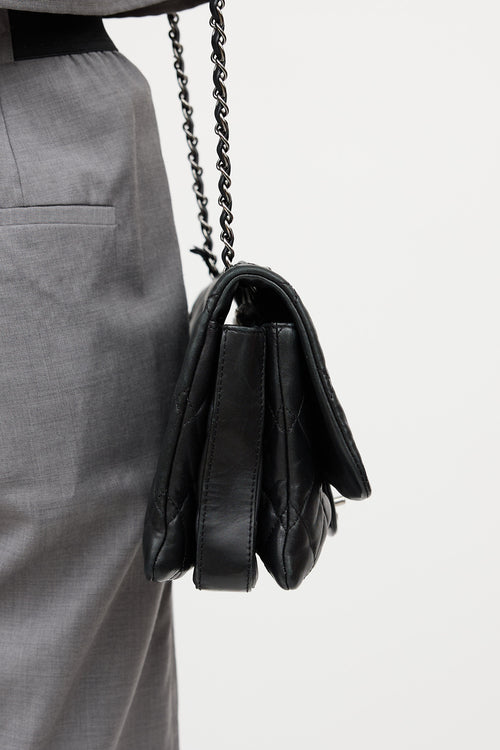 Chanel Three Flap Accordion Bag