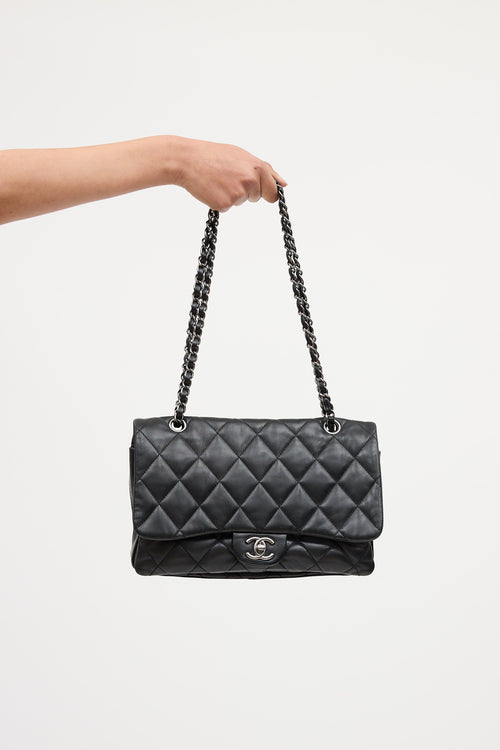 Chanel Three Flap Accordion Bag