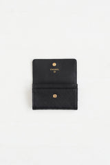 Chanel 2027 Leather Card Holder