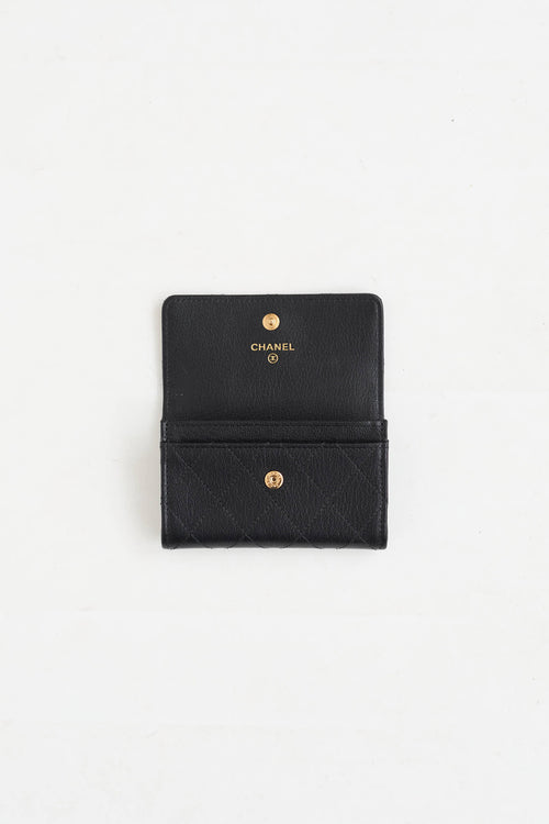 Chanel 2027 Leather Card Holder