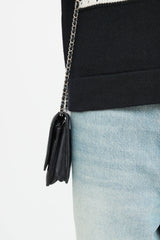 Chanel 2009 Leather Quilted Wallet on Chain
