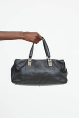 Chanel 2003 Leather Boston Bag