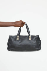 Chanel 2003 Leather Boston Bag