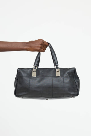 Chanel 2003 Leather Boston Bag
