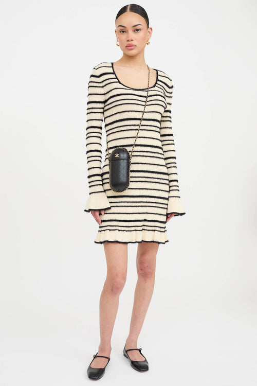 Chanel 2018 CC Chain Quilted Eyewear Case Bag