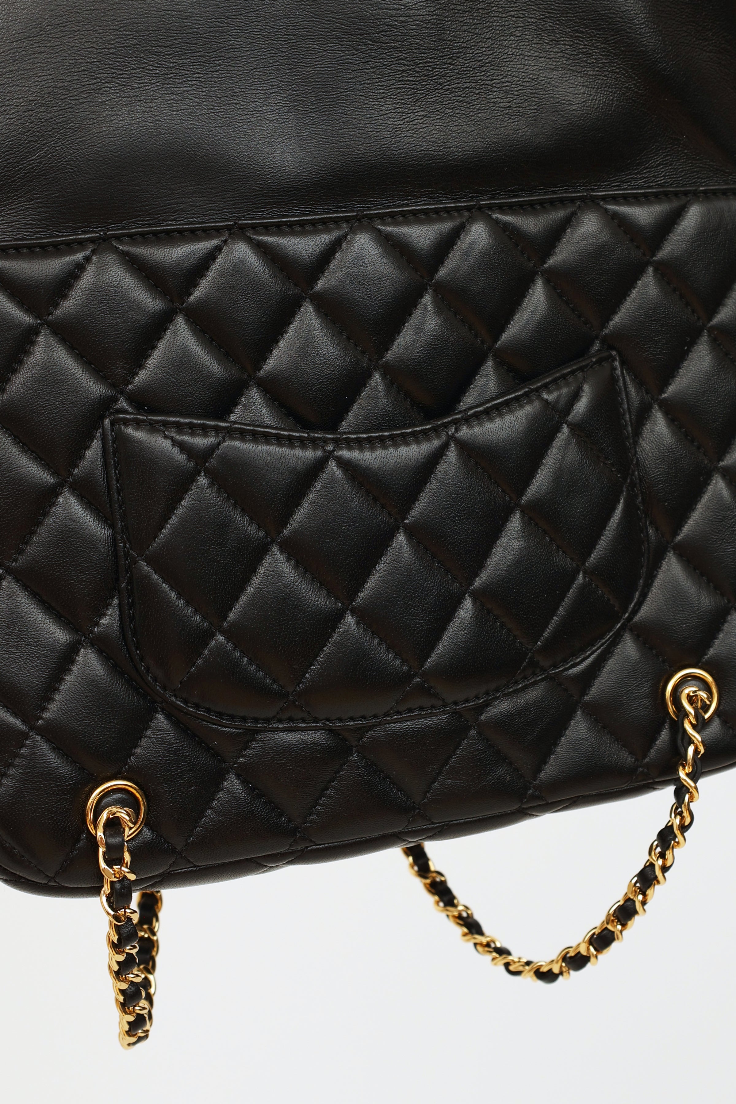 chanel leather backpack 2016 Chanel // 2016/17 Black Leather Seoul Backpack – VSP Consignment