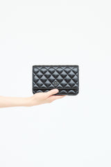 Chanel Leather Classic Wallet on Chain