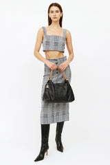Chanel Black Leather Rodeo Drive Bag