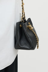 Chanel 2019 Sac Cordon Mini Bucket Bag