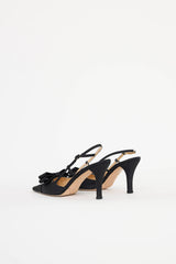 Chanel SS 2003 Satin Slingback Pump