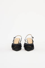 Chanel SS 2003 Satin Slingback Pump