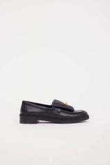 Chanel Leather Turnlock Loafer