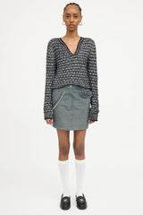 Chanel Knit V-Neck Sweater