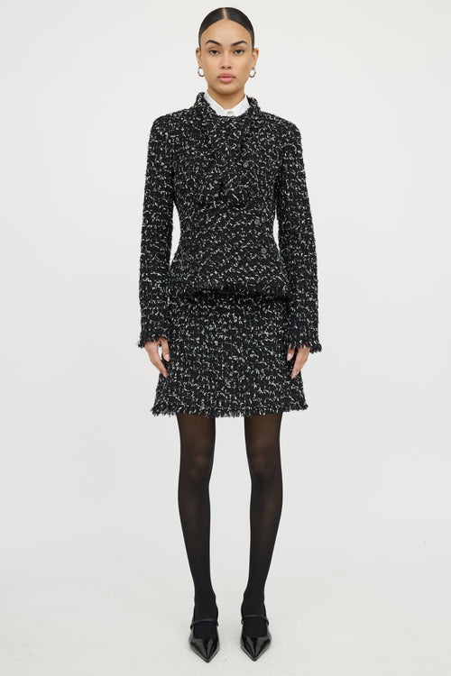 Chanel 2009 Tweed Skirt