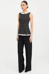 Chanel 2001 Wool Straight Pant