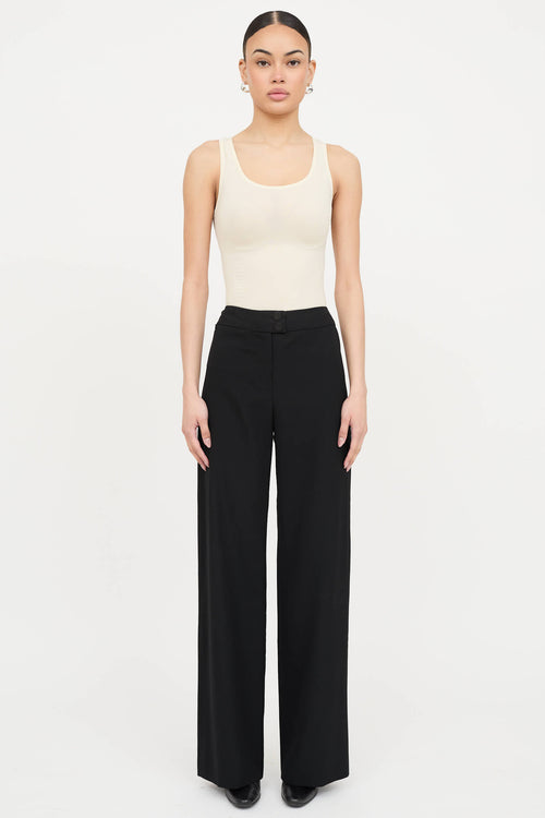 Chanel 2001 Wool Straight Pant