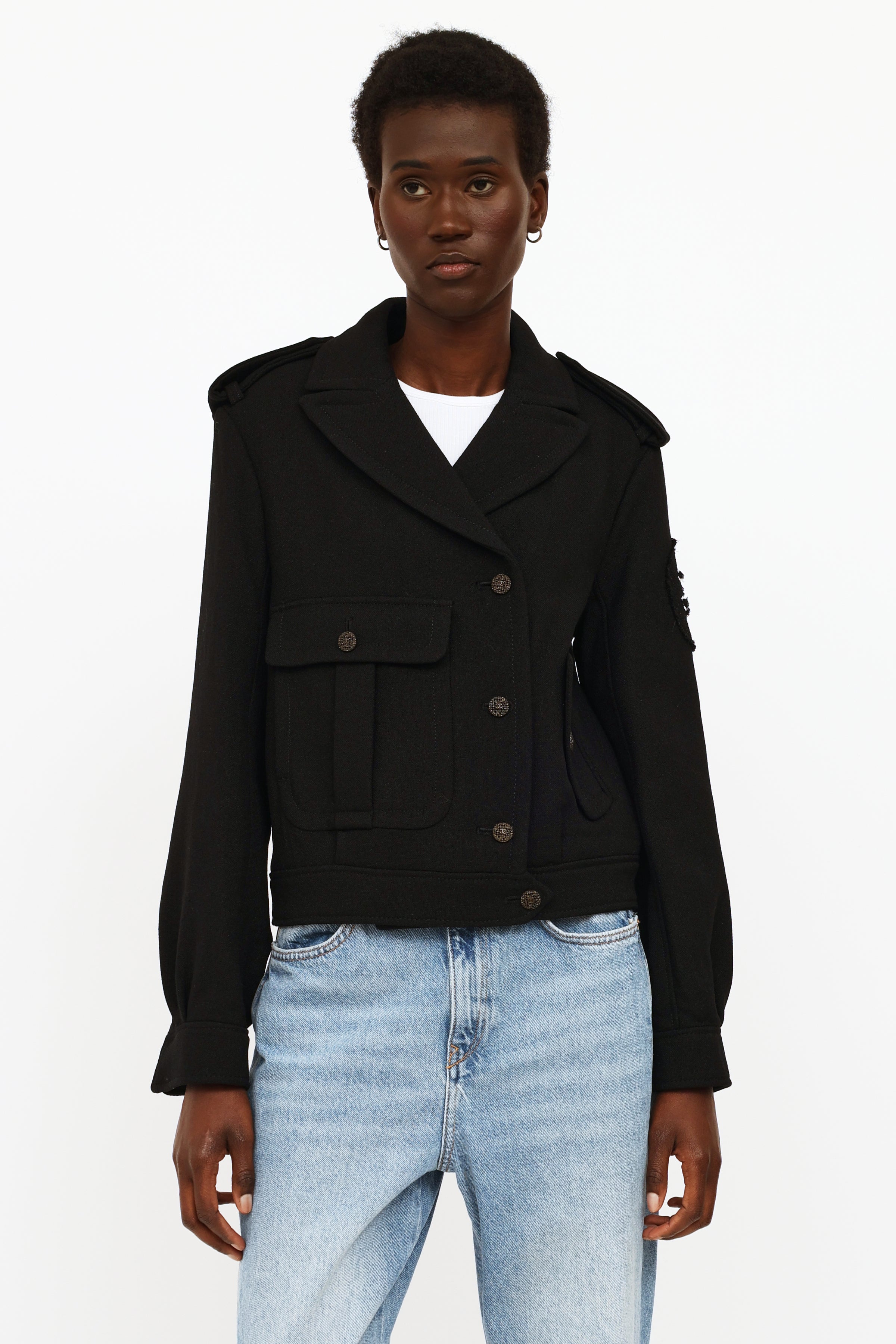 Chanel Black Frayed Vintage Jacket - Preloved Chanel Jacket Canada – Love  that Bag etc - Preowned Designer Fashions