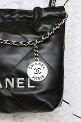 Chanel 2023 Black 22 Mini Bag