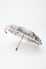 Chanel Black & White Graphic Print Umbrella