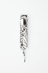 Chanel Black & White Graphic Print Umbrella