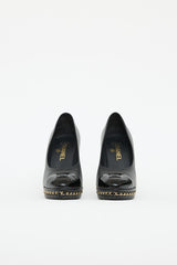 Chanel Cap Toe CC Chain  Pump