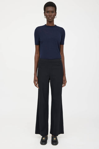 Chanel Cruise 2003 Wool Straight Leg Trouser
