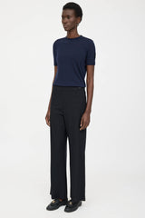 Chanel Cruise 2003 Wool Straight Leg Trouser