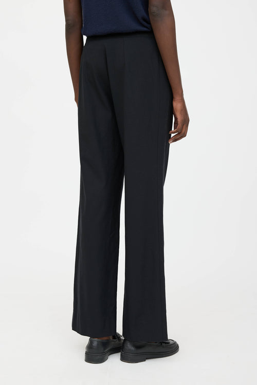 Chanel Cruise 2003 Wool Straight Leg Trouser