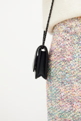 Chanel So Black Classic Wallet On Chain Bag