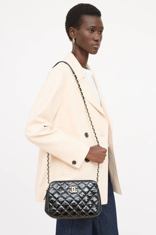 Chanel 2014 Patent Leather Camera Bag