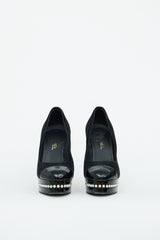 Chanel Black Pearl Moscow Pump