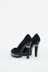 Chanel Black Pearl Moscow Pump