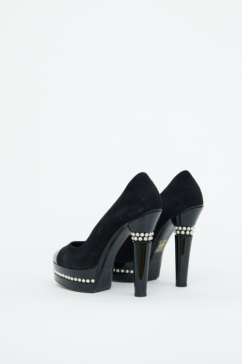 Chanel Black Pearl Moscow Pump