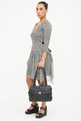 Chanel Pebbled Leather Tote Bag